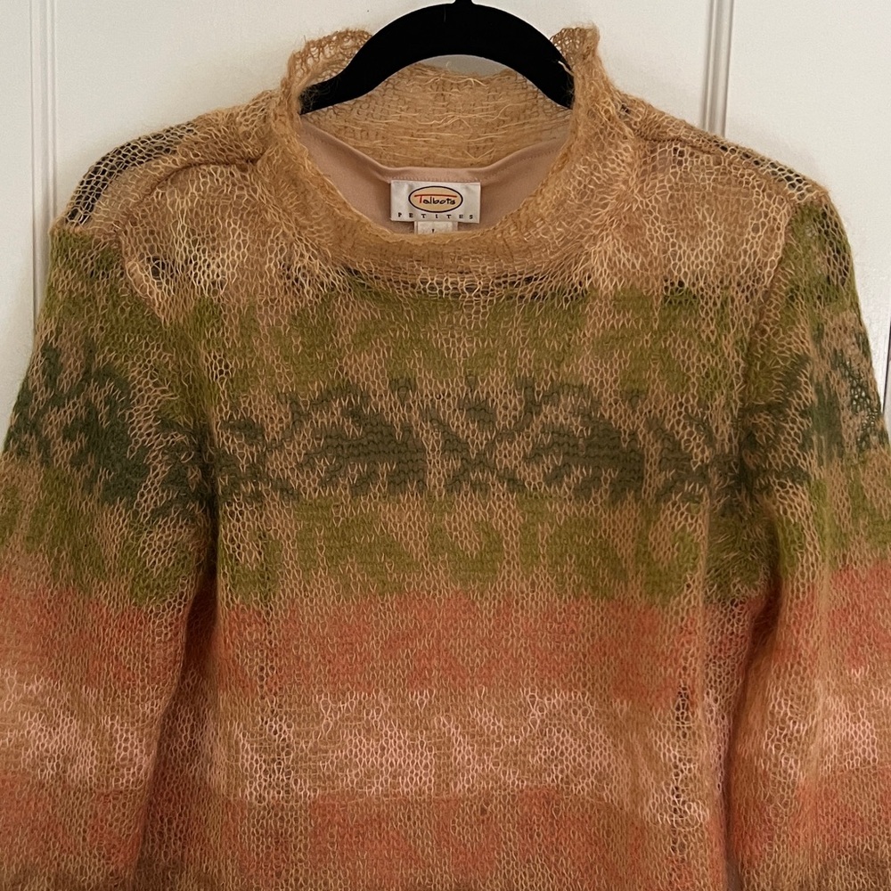 Talbots Multicolor Knit Sweater